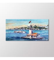 Arty Tablo Suluboya, Kız Kulesi Tablo (Karışık)