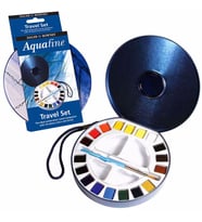Daler Rowney Aquafine Travel Set 18 Renk