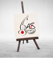 BK Gift Kişiye Özel Mesleki Bas Gitarist Şovaleli Doğal Taş  1