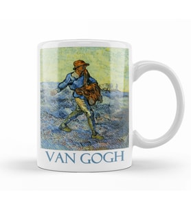 The Sower By Vincent Van Gogh Kupa Bardak Porselen