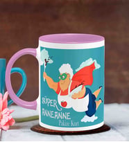 BK Gift Kişiye Özel Anneler Günü Temalı Pembe Kupa Bardak P11