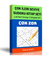 Sudoku Zor Bulmaca Kitap Seti