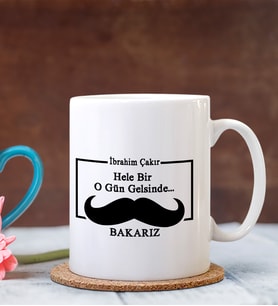 BK Gift Kişiye Özel Babalar Günü Temalı Beyaz Kupa Bardak 31255b