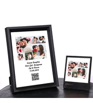 Sevgililer Güne Özel Fotoğraflı ve Qr Kodlu Çerçeve