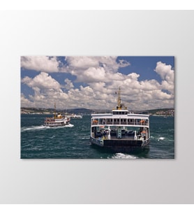 Arty Tablo Vapurlar Tablo (Karışık)