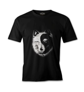 Kurt - Yin Yang Siyah Erkek Tshirt