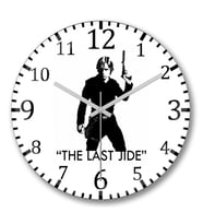 The Last Jide Duvar Saati Bombeli Gercek Cam
