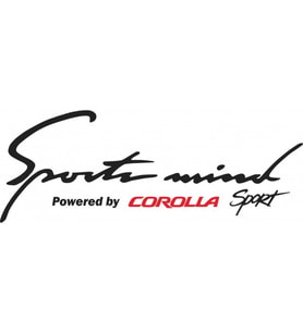 Powered By Toyota Corolla Sport Mind Oto Araba Sticker