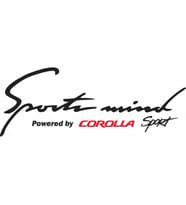 Powered By Toyota Corolla Sport Mind Oto Araba Sticker