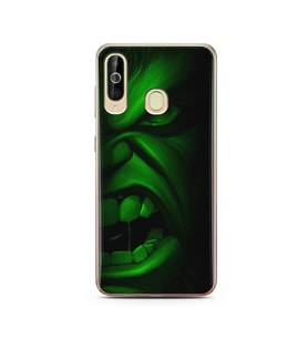 Hulk Tasarım Süper Şeffaf Silikon Telefon Kılıfı Samsung A60