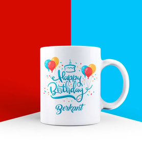 Kişiye Özel Happy Birthday Kupa Bardak 85731