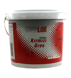 Uberlub Excell Kırmızı Gres 14 Kg Kalsiyum Sabunlu Gres