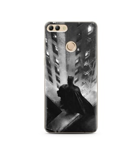 Batman Tasarım Süper Şeffaf Silikon Telefon Kılıfı Huawei Y9 2018