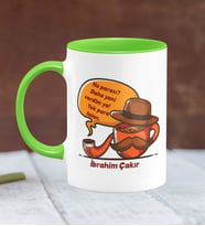 BK Gift Kişiye Özel Babalar Günü Temalı Yeşil Kupa Bardak 22390y