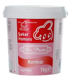 Dr Paste Kırmızı Şeker Hamuru 1 kg
