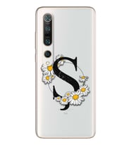 Papatya Harf Tasarım Süper Şeffaf Silikon Telefon Kılıfı Xiomai Mi10-pro Ş-Harfi