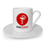 BK Gift Kişiye Özel Mesleki Eczane Türk Kahvesi Fincanı  4