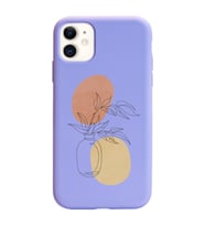 Lila Lansman Telefon Kılıfı Iphone 11