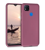 Microsonic Matte Silicone Xiaomi Redmi 9C Kılıf Mor