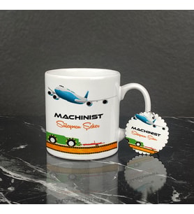Machinist Kupa Bardak ve Anahtarlık Set