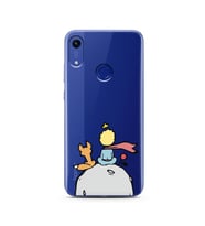 Küçük Prens Tasarım Süper Şeffaf Silikon Telefon Kılıfı Huawei Honor 8A 