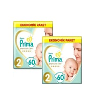 Prima Premium Care Bebek Bezi Beden:2 (4-8) Mini 120 Adet Ekonomik Pk