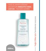 AVENE Cleanance Eau Micellaire 400 ml - Yağlı ciltler için temizleme suyu