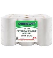 Omnisoft 25 cm Fotoselli Kağıt Havlu Enmotion 6 Rulo