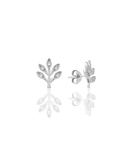 Söğütlü Silver Gümüş zirkon taşlı ağaç modeli küpe