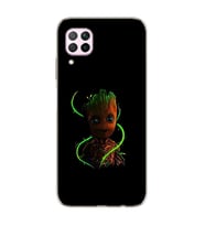 Baby Groot Tasarım Süper Şeffaf Silikon Telefon Kılıfı Huawei P40 Lite