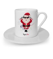 BK Gift Kişiye Özel Noel Baba Türk Kahvesi Fincanı  2