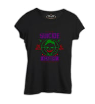 Suicide Squad - Academy Joker Siyah Kadın Tshirt