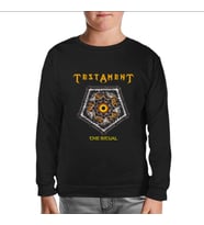 Testament - The Ritual Siyah Çocuk Sweatshirt