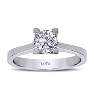 Lova H Renk 0,70 Karat Pırlanta Tektaş Yüzük - IDL Sertifikalı - 1040020