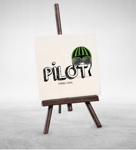 BK Gift Kişiye Özel Mesleki Pilot Şovaleli Doğal Taş