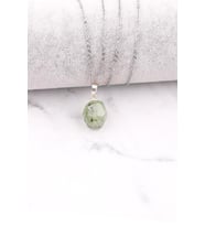 Prehnite Doğal Taş Kolye