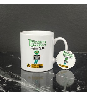 Röntgen Teknikeri Kupa Bardak ve Anahtarlık Set 002