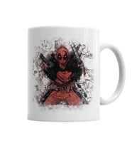 Deadpool Marvel Franciss Kupa Bardak Porselen