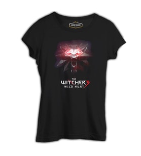 The Witcher 3 - Wild Hunt Siyah Kadın Tshirt