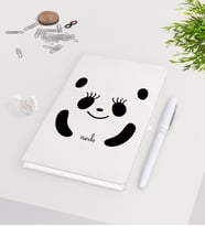 BK Gift Kişiye Özel Sevgililer Günü Beyaz Defter Kalem Seti-106