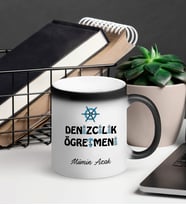 Denizcilik Öğretmeni Sihirli Kupa Bardak