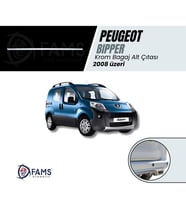 Peugeot Bipper Krom Alt Bagaj Çıtası 2008 Üzeri Paslanmaz Çelik