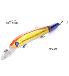 PROFISHER 2 Eklem 3 Kanca Sahte Balık Yem 15 gr 14,5 cm Sub 2 