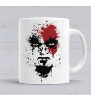 God Of War Kratos Kupa Bardak Porselen