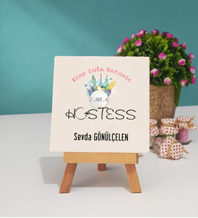 Hostes Dekoratif Taş Baskı