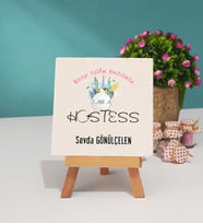 Hostes Dekoratif Taş Baskı