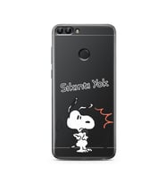 Snoopy Tasarımlı Süper Şeffaf Silikon Telefon Kılıfı Huawei PSmart (2018)