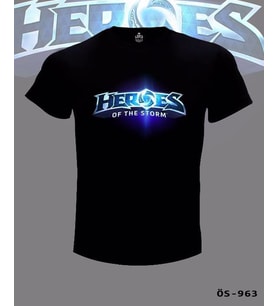Heroes of the Storm - Logo (Siyah)
