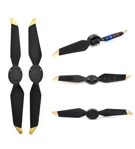 DJI Mavic Pro LED Flaş Işıklı Düşük Gürültülü Gece Uçuş Pervanesi
