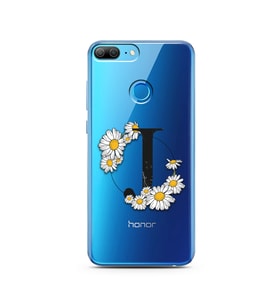 Papatya Harf Tasarım Süper Şeffaf Silikon Telefon Kılıfı Huawei Honor 9 Lite J-H